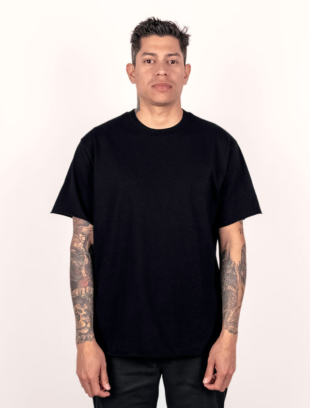 Organic Cotton Black T-shirt - Men - LA Chill